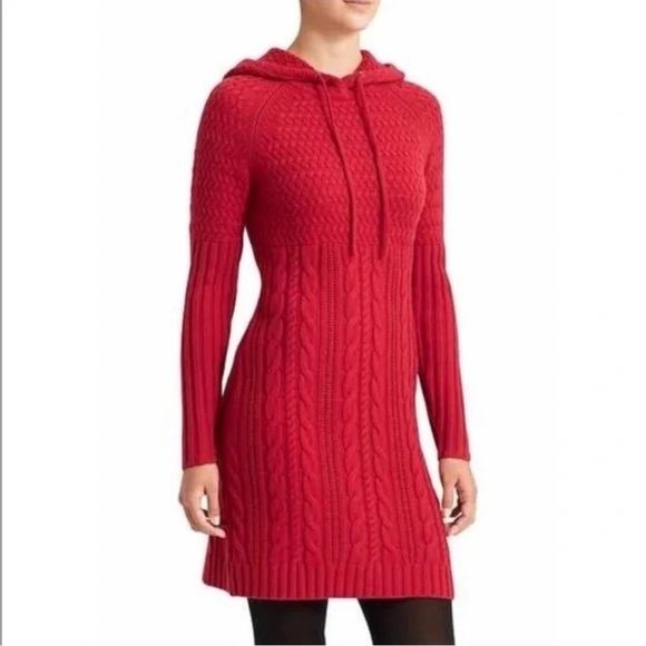 Athleta Dresses & Skirts - Athleta Coldspell Sweater Dress in Claret